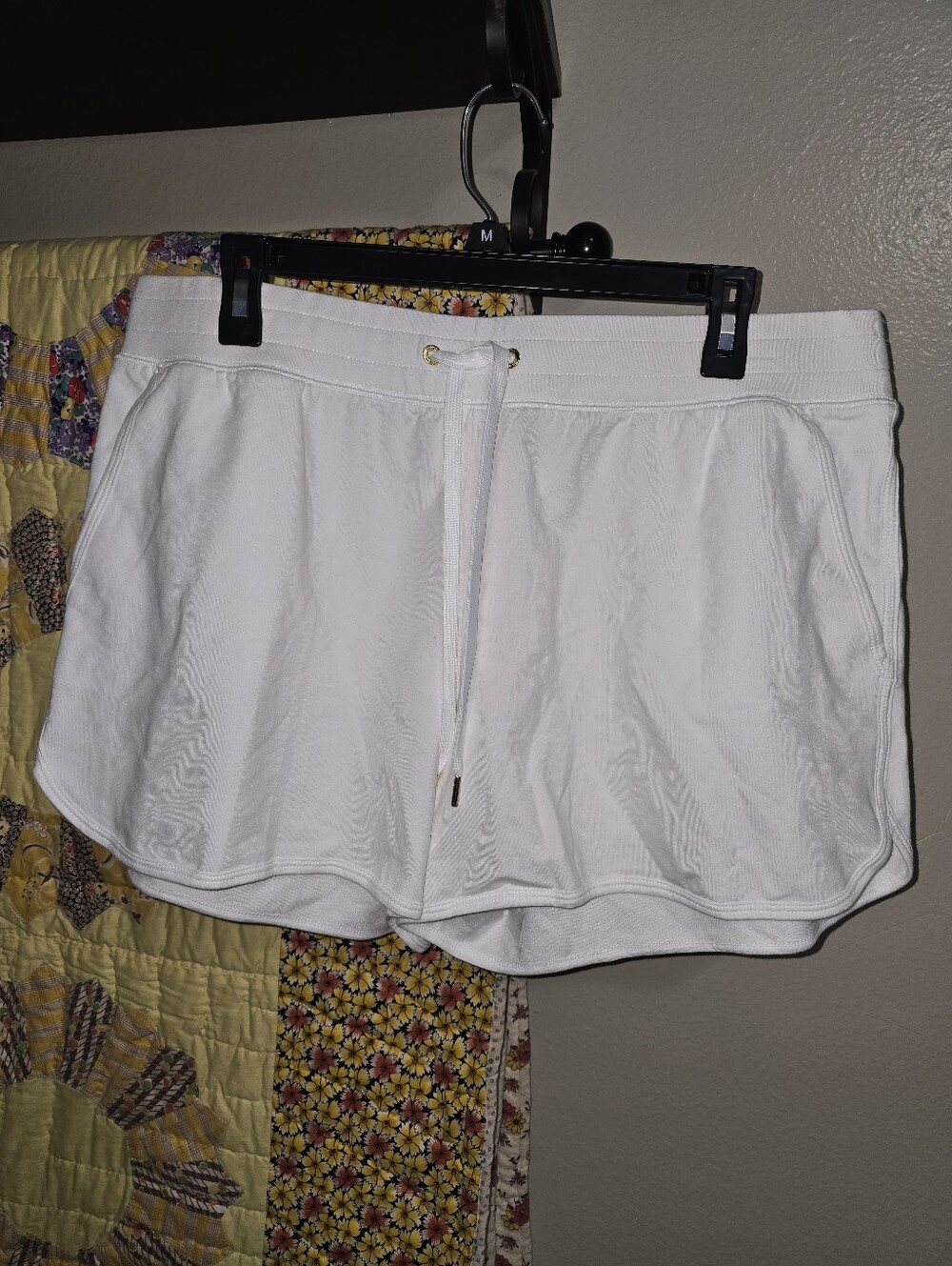 Lilly Pulitzer White Athletic Drawstring Shorts